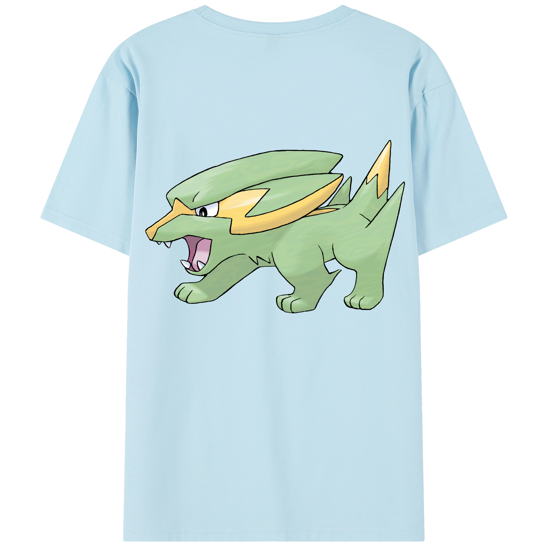 （画像用） ポケットモンスター Pokémon 綿100％半袖Tシャツ（背面プリント）